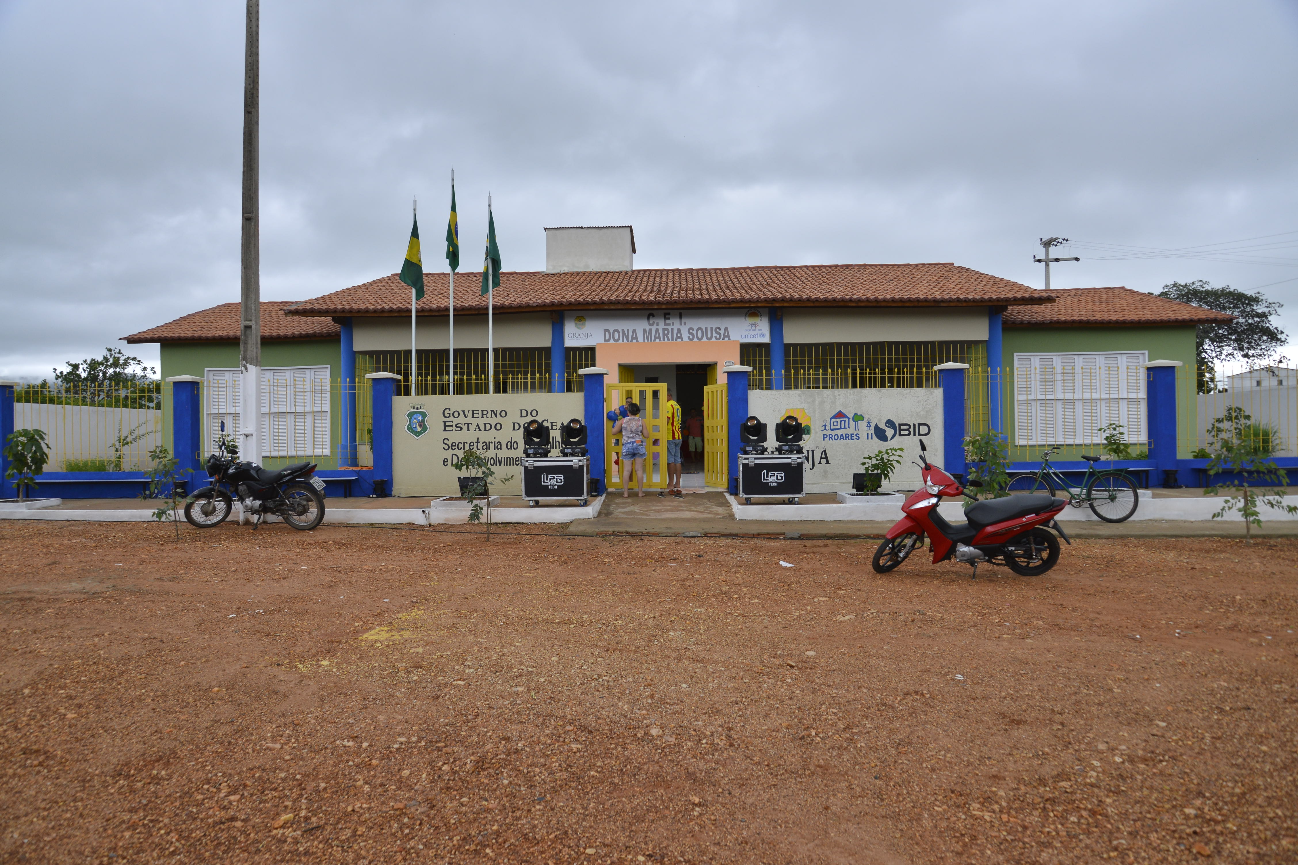 Litoral Norte: População de Granja recebe Centro de Educação Infantil (CEI)