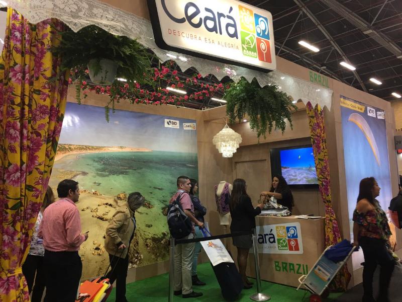 Ceará participa de feira de turismo na Colômbia até esta sexta-feira (23)