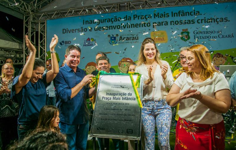 Acaraú recebe Praça Mais Infância do Governo do Ceará