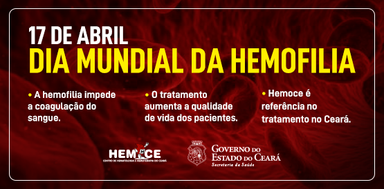 Hemoce comemora Dia Mundial da Hemofilia com atividades culturais