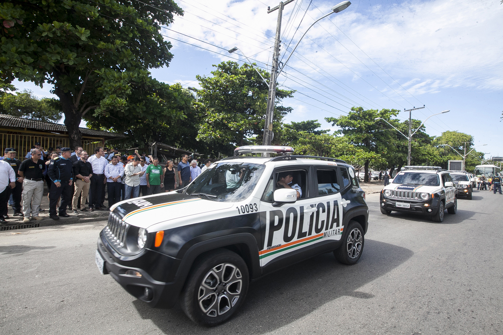 Governo do Ceará inicia entrega de 466 novos veículos para a Polícia Militar