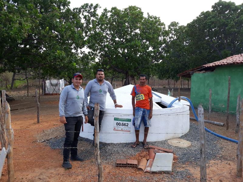 SDA conclui implantação de 1.209 cisternas de placa e já planeja entregar mais 4 mil