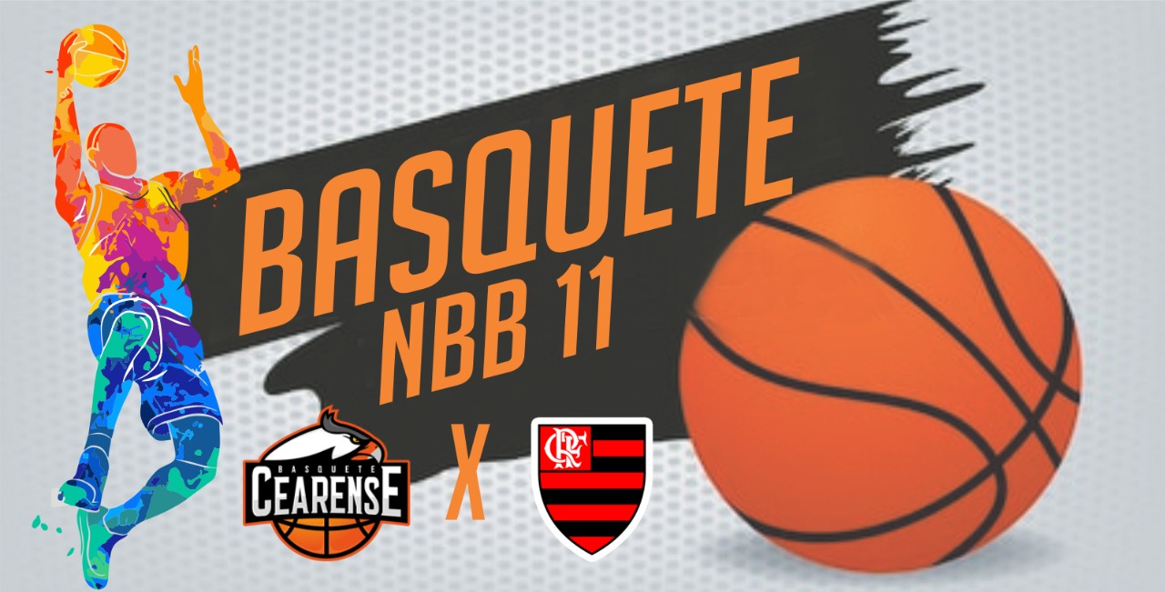 CFO será palco para partida entre Basquete Cearense x Flamengo no NBB 11