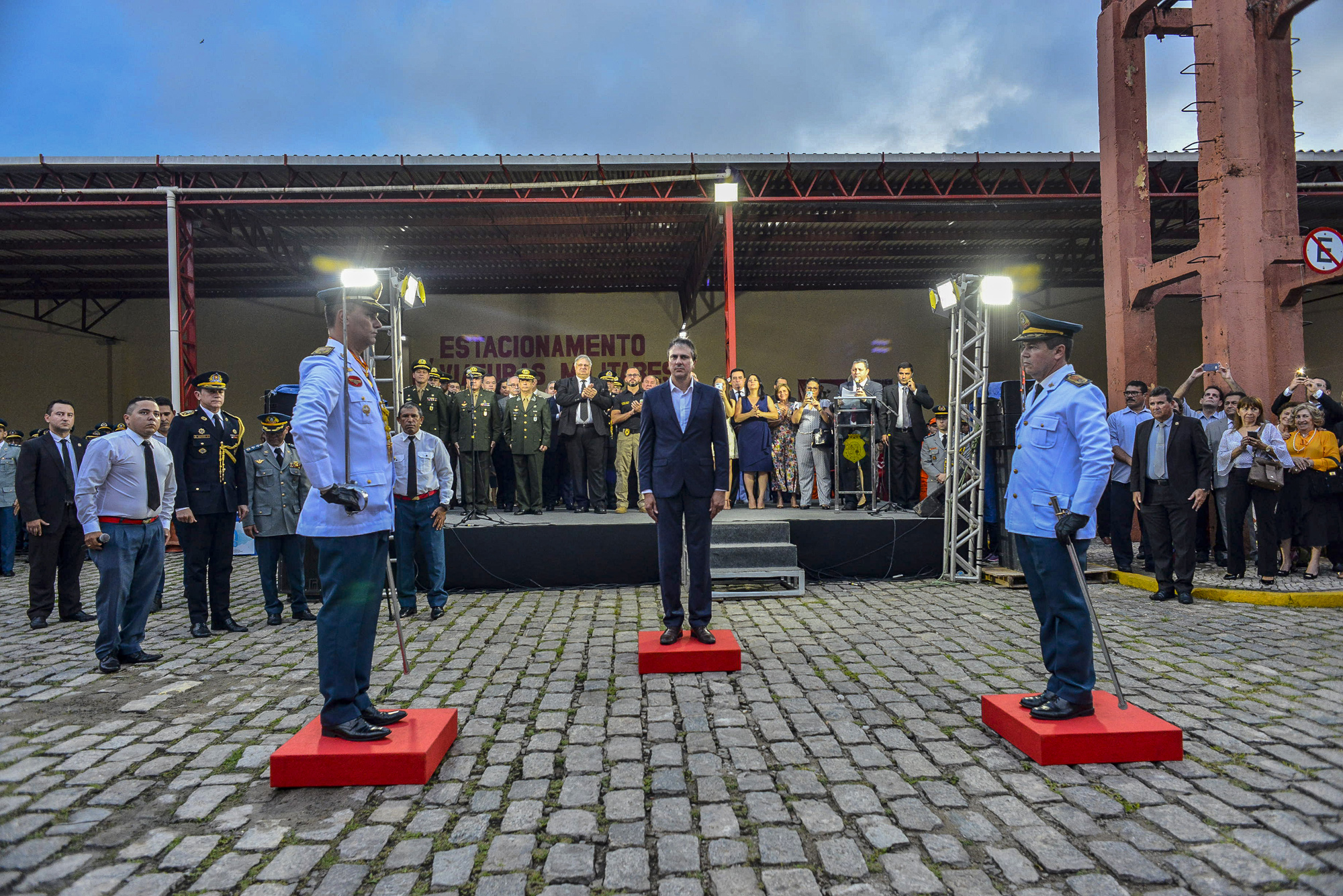 Governador destaca trabalho do Corpo de Bombeiros na solenidade de passagem de comando da instituição