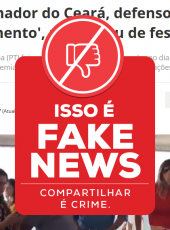 FAKE NEWS: Imagens do governador em confraternização são anteriores ao isolamento social