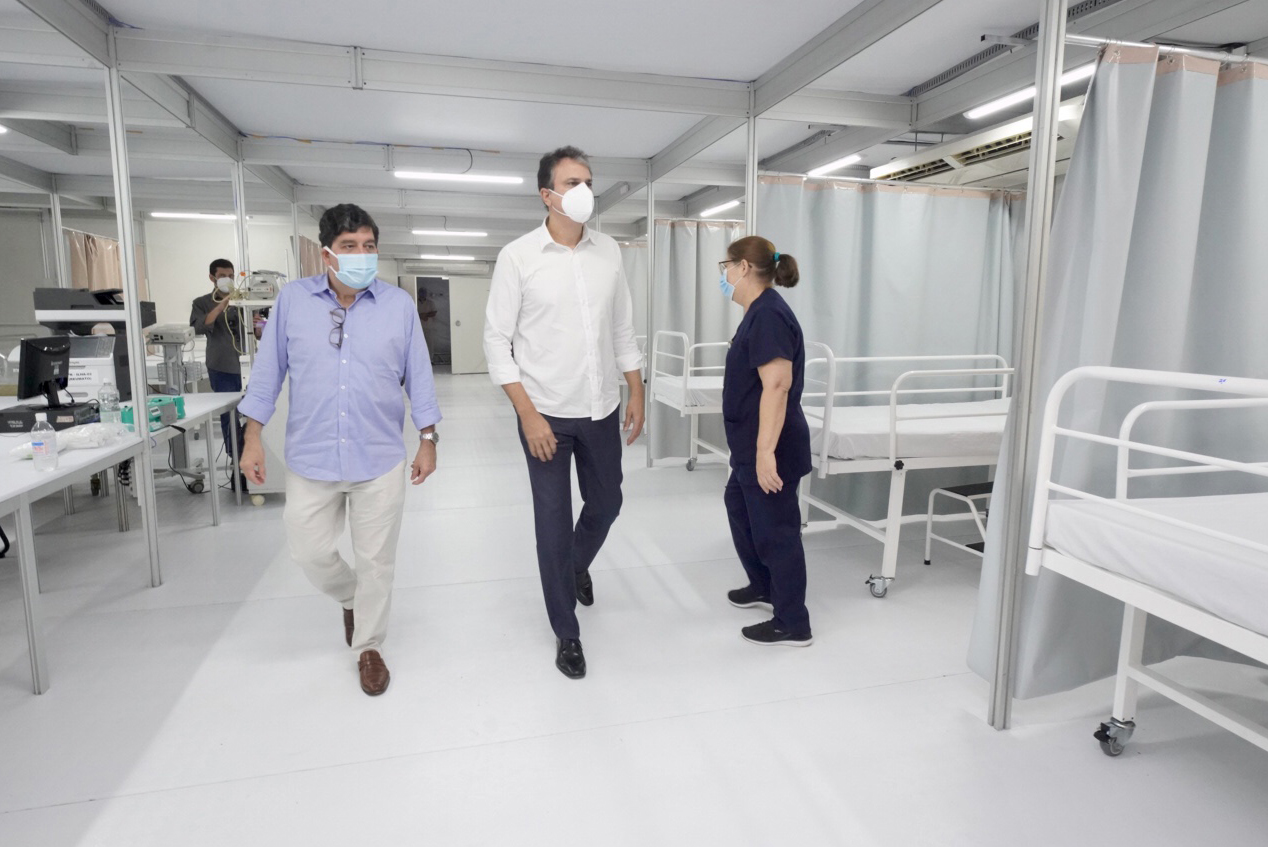 Governo do Ceará anuncia mais 104 leitos no HGF e amplia a capacidade de atendimento para a população cearense