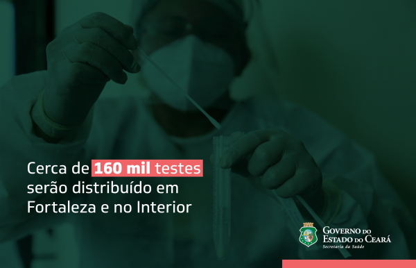 Testes de antígeno são distribuídos a serviços de emergência para diagnóstico mais rápido