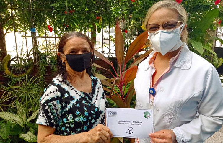 Serviço Domiciliar do HGWA: cartilha sobre prevenção à Covid-19 orienta acompanhantes de pacientes