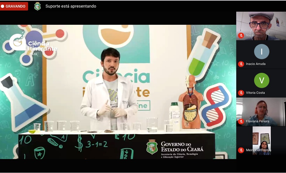 Ciência Itinerante proporciona programação lúdica para alunos de Palhano e Jaguaruana