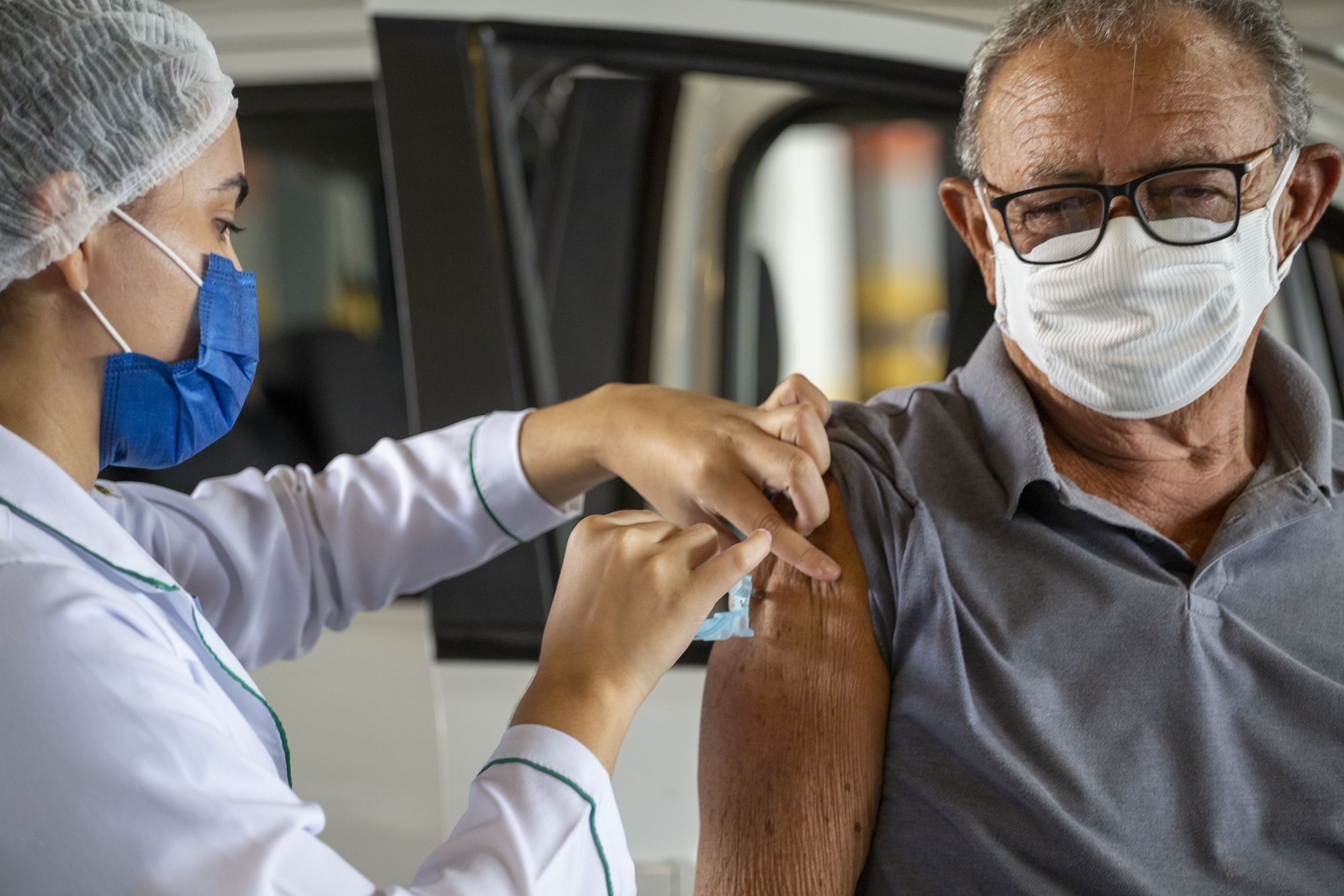Ceará aplica 97% das primeiras doses de vacinas contra Covid-19 distribuídas aos municípios