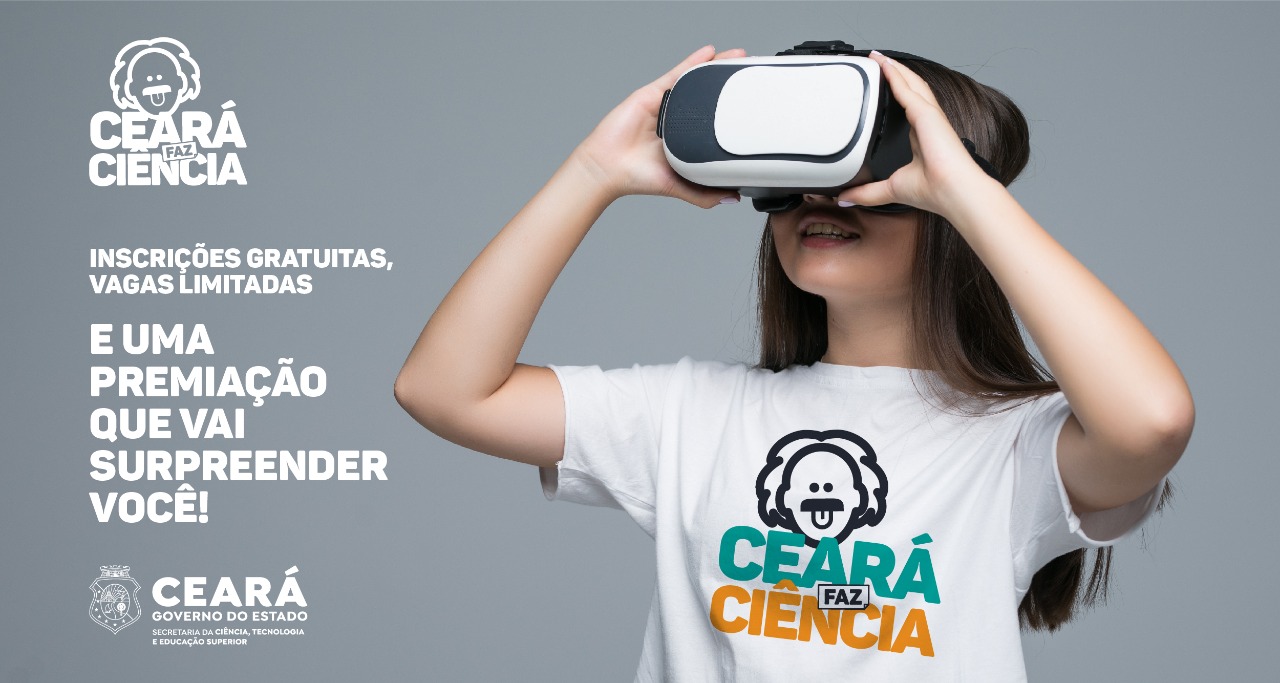 Mostra Ceará Faz Ciência: inscrições de trabalhos estão abertas até sexta-feira (30)