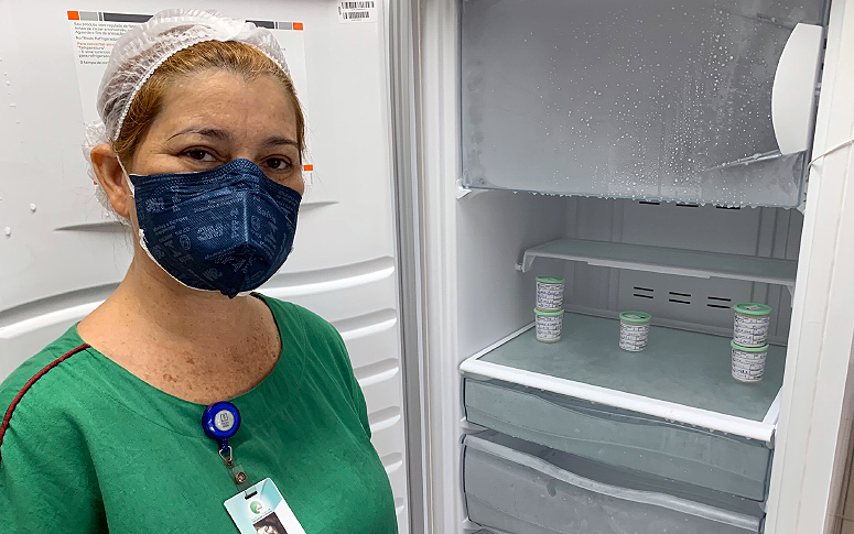 Com baixo estoque, HGWA reforça importância da doação voluntária de leite materno