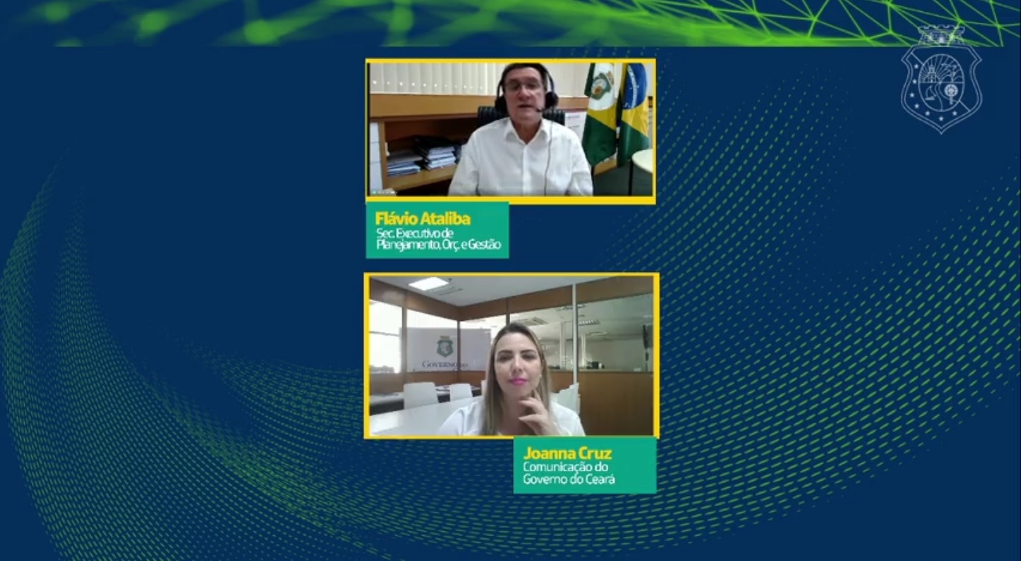 Em nova live nas redes sociais, Governo do Ceará tira dúvidas sobre reabertura de setores da economia