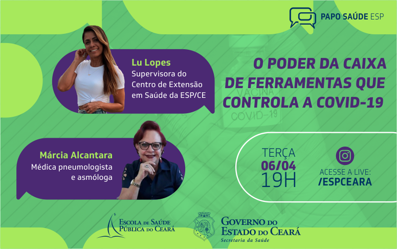‘Papo Saúde’ discute o poder da ‘caixa de ferramentas’ que controla a Covid-19