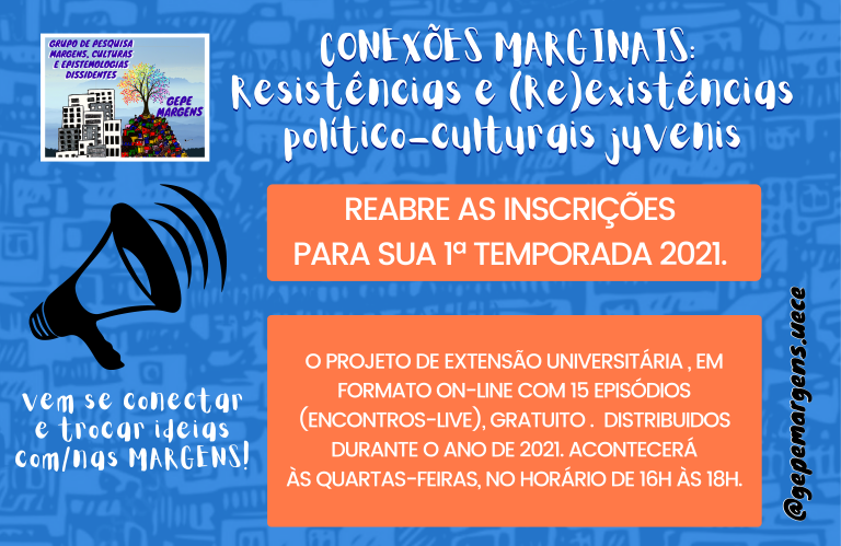 Projeto Conexões Marginais: resistências e (re)existências político-culturais juvenis