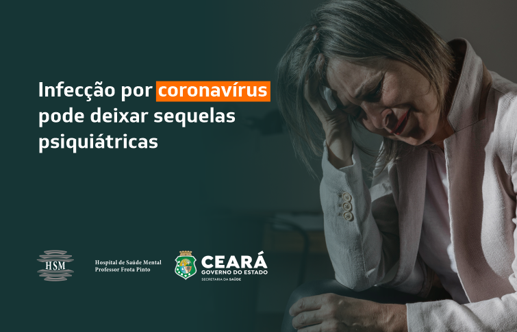 Especialistas observam sintomas psiquiátricos em pacientes pós-Covid