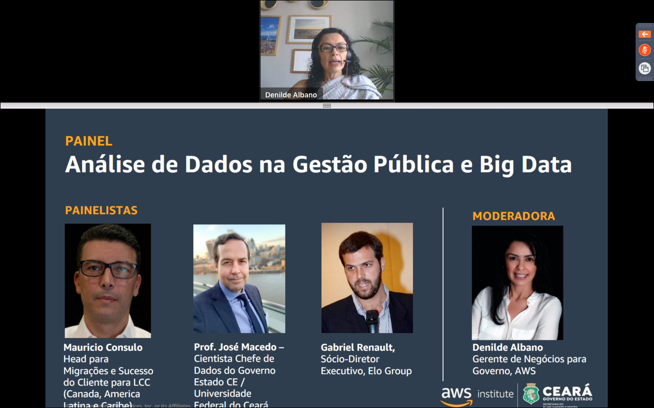 Governo do Ceará fomenta Transformação Digital no estado através de curso em parceria com a Amazon Web Services