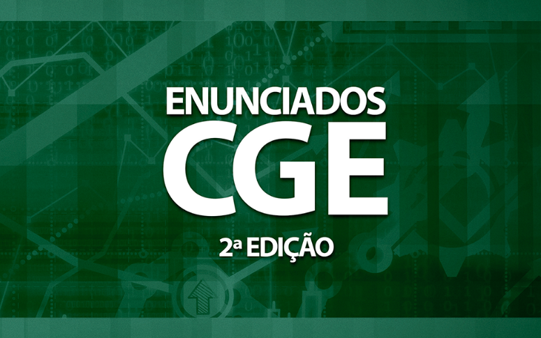 CGE lança a 2ª edição dos Enunciados CGE