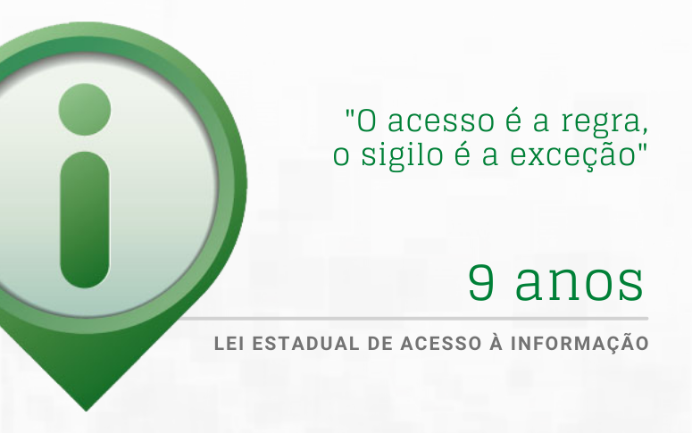 Lei Estadual de Acesso à Informação completa nove anos de implantação