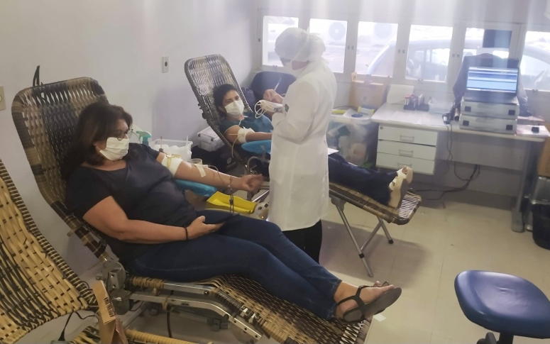 Mutirão da Doação na Sesa coleta bolsas de sangue suficientes para ajudar mais de 160 vidas