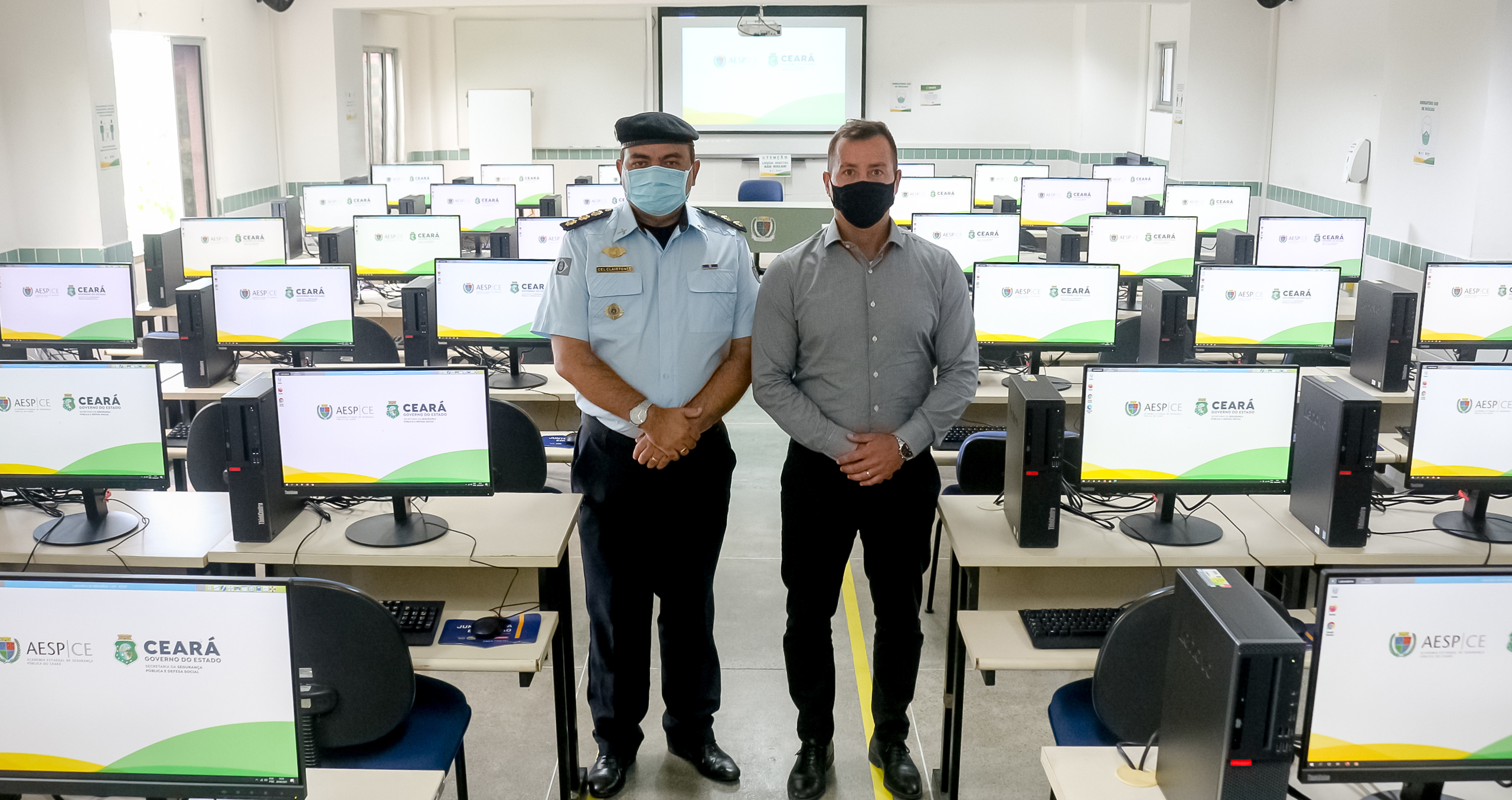 Inaugurado novo laboratório de informática e ambulatório da Aesp