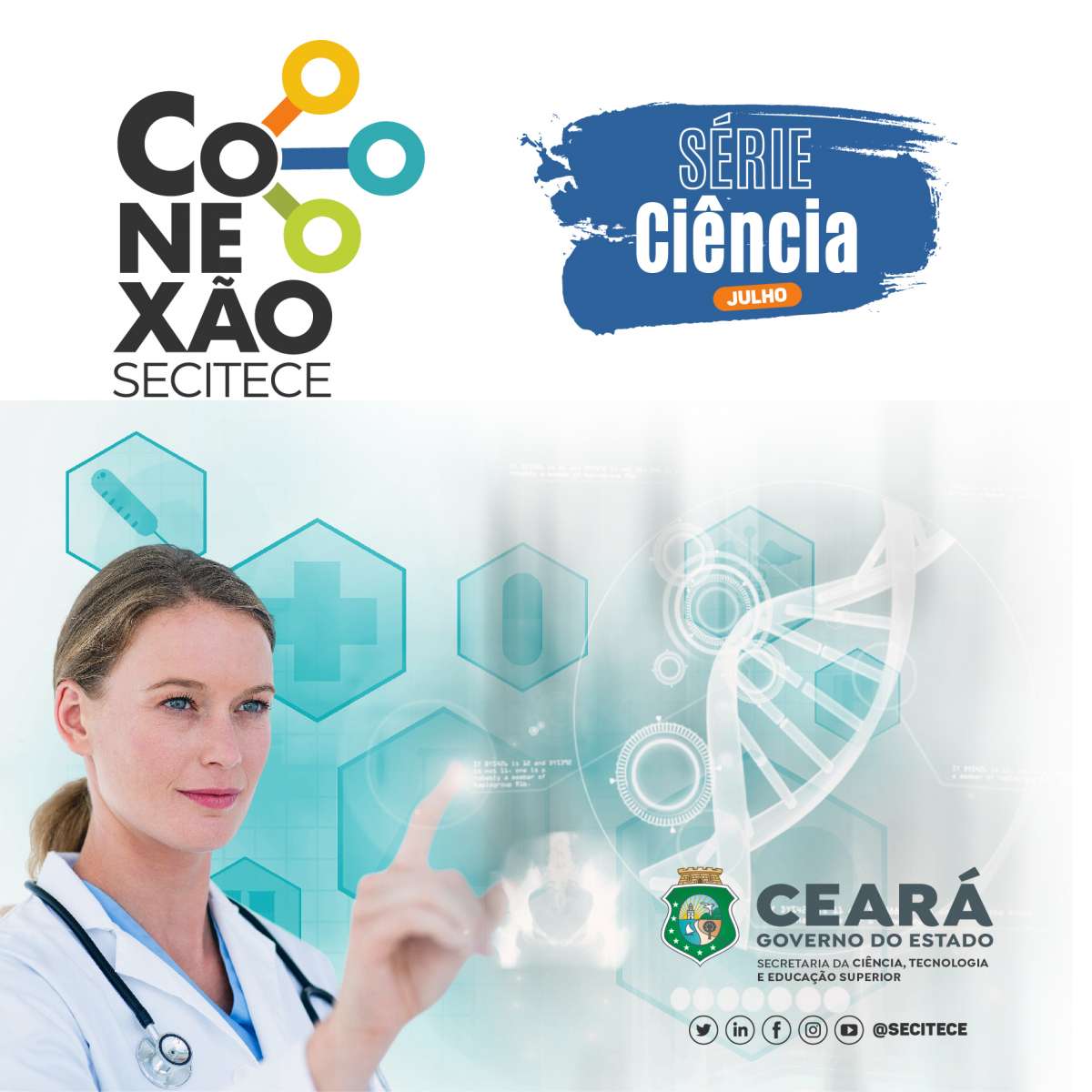 Conexão Secitece discute importância da ciência