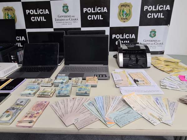Polícia Civil desarticula esquema de fraudes em licitação e lavagem de dinheiro em municípios do Ceará