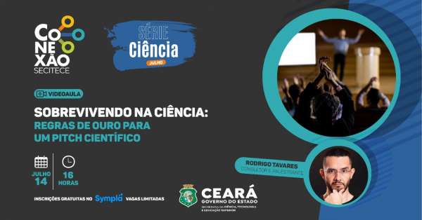 Videoaula vai revelar as regras de ouro para um pitch científico