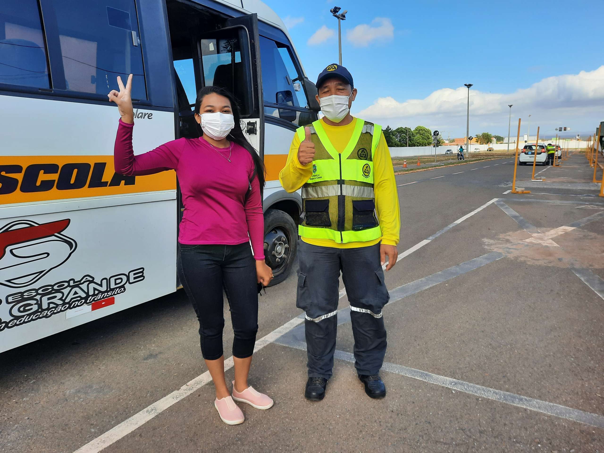 Com objetivo de conduzir ambulância, agente de saúde de Tianguá consegue aprovação na categoria D