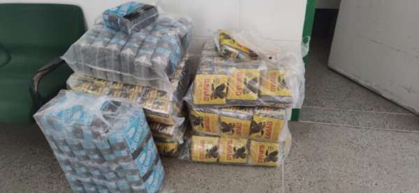 Polícia Civil prende suspeito com 160 kg de fumo em embalagens falsificadas