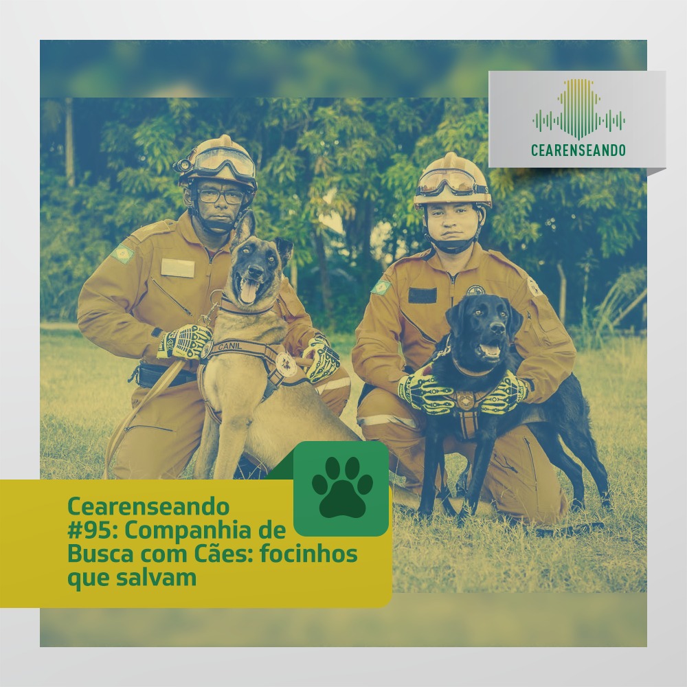 Cearenseando #95 – Companhia de Busca com Cães: focinhos que salvam