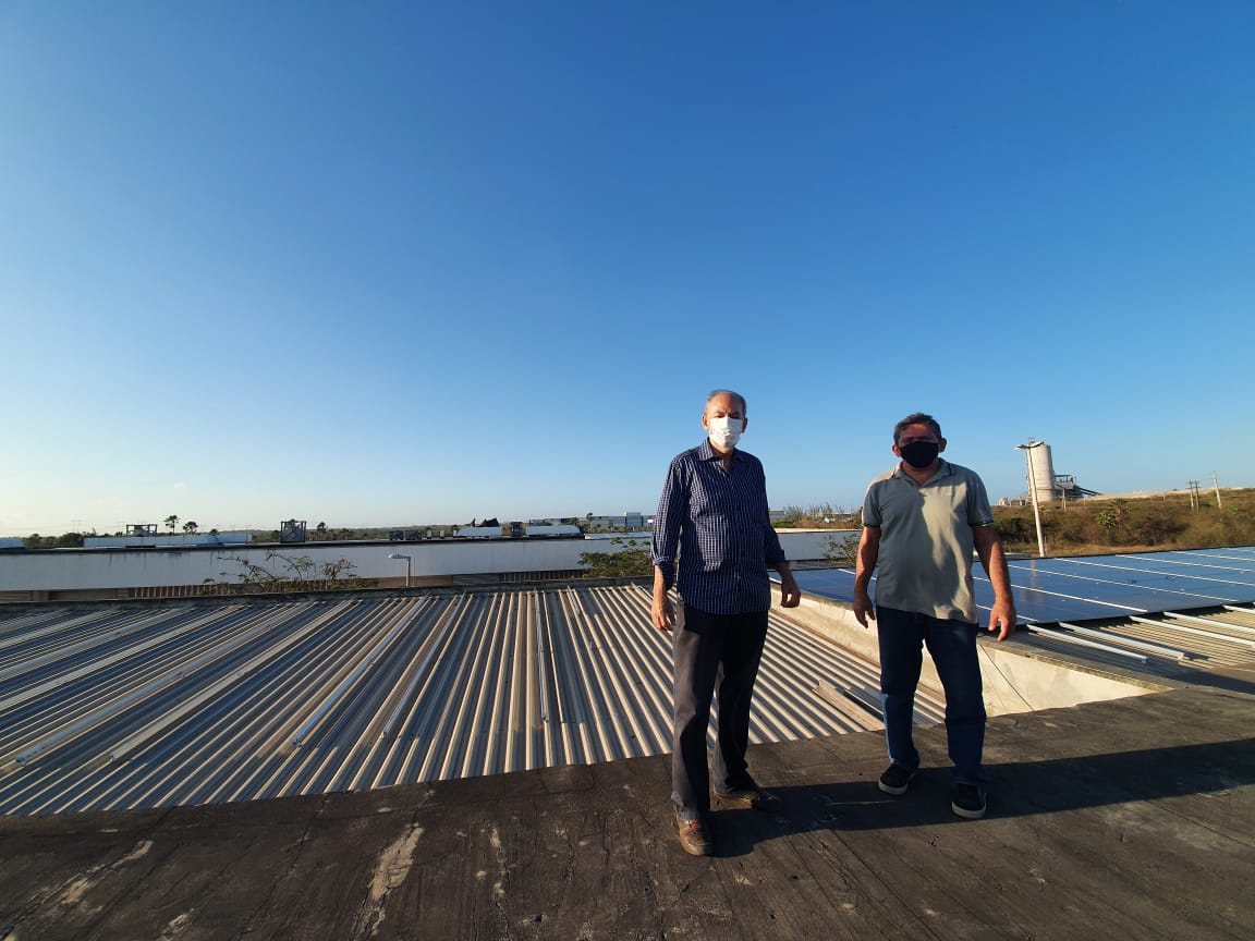 Começa instalação da nova usina solar do Centro de Treinamento do Trabalhador Cearense