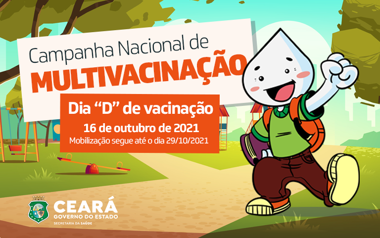Campanha Nacional Multivacinação busca intensificar cobertura vacinal em crianças e adolescentes com menos de 15 anos