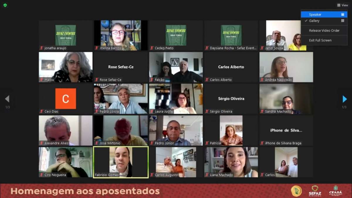 Reconhecimento: Sefaz-CE presta homenagem a quem ajudou a construir a sua história