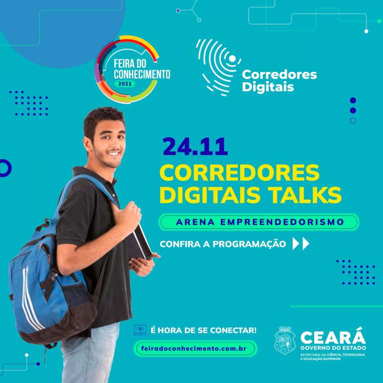 Corredores Digitais participa da FdC com talks sobre empreendedorismo