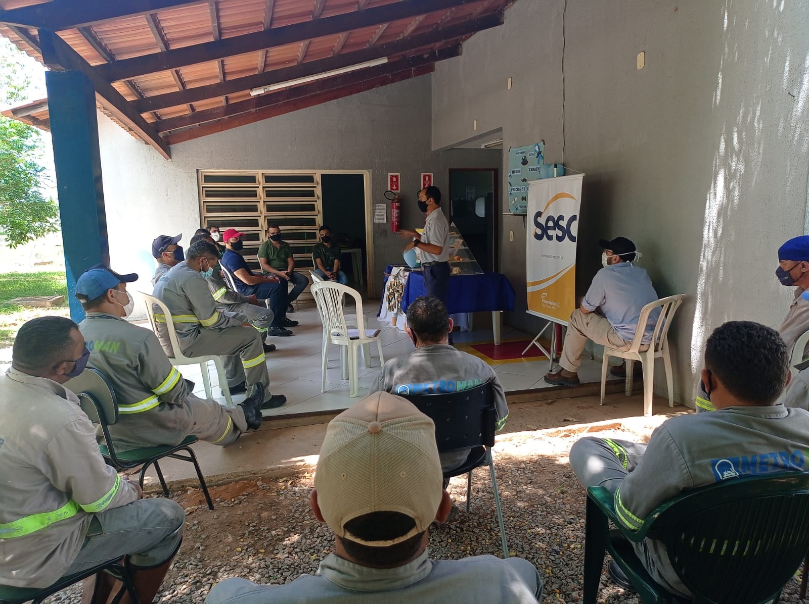 Metrofor promove ações de valorização da saúde masculina para funcionários e passageiros