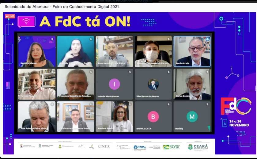 FdC Digital é aberta oficialmente e segue até sexta (26) com programação virtual e gratuita