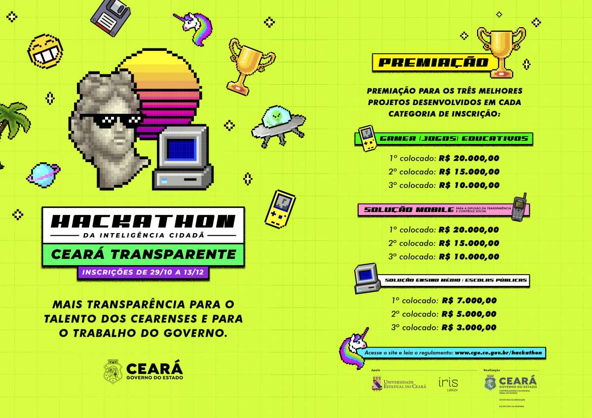 Inscrições para o Hackathon da Inteligência Cidadã seguem até o dia 13 de dezembro