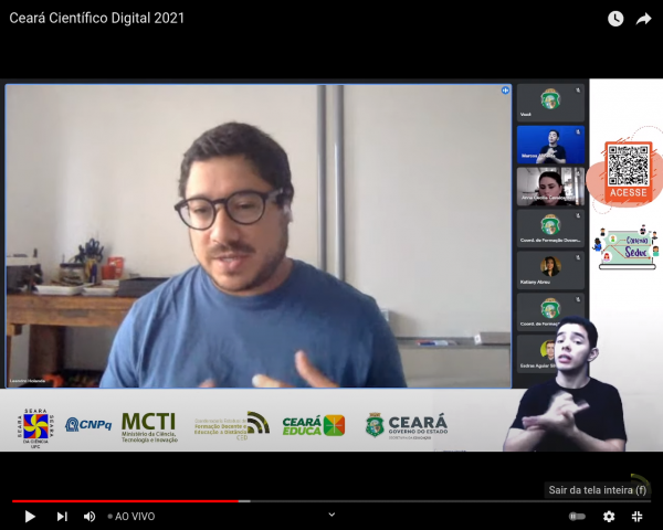 Ceará Científico Digital começa com palestra sobre a abordagem Steam