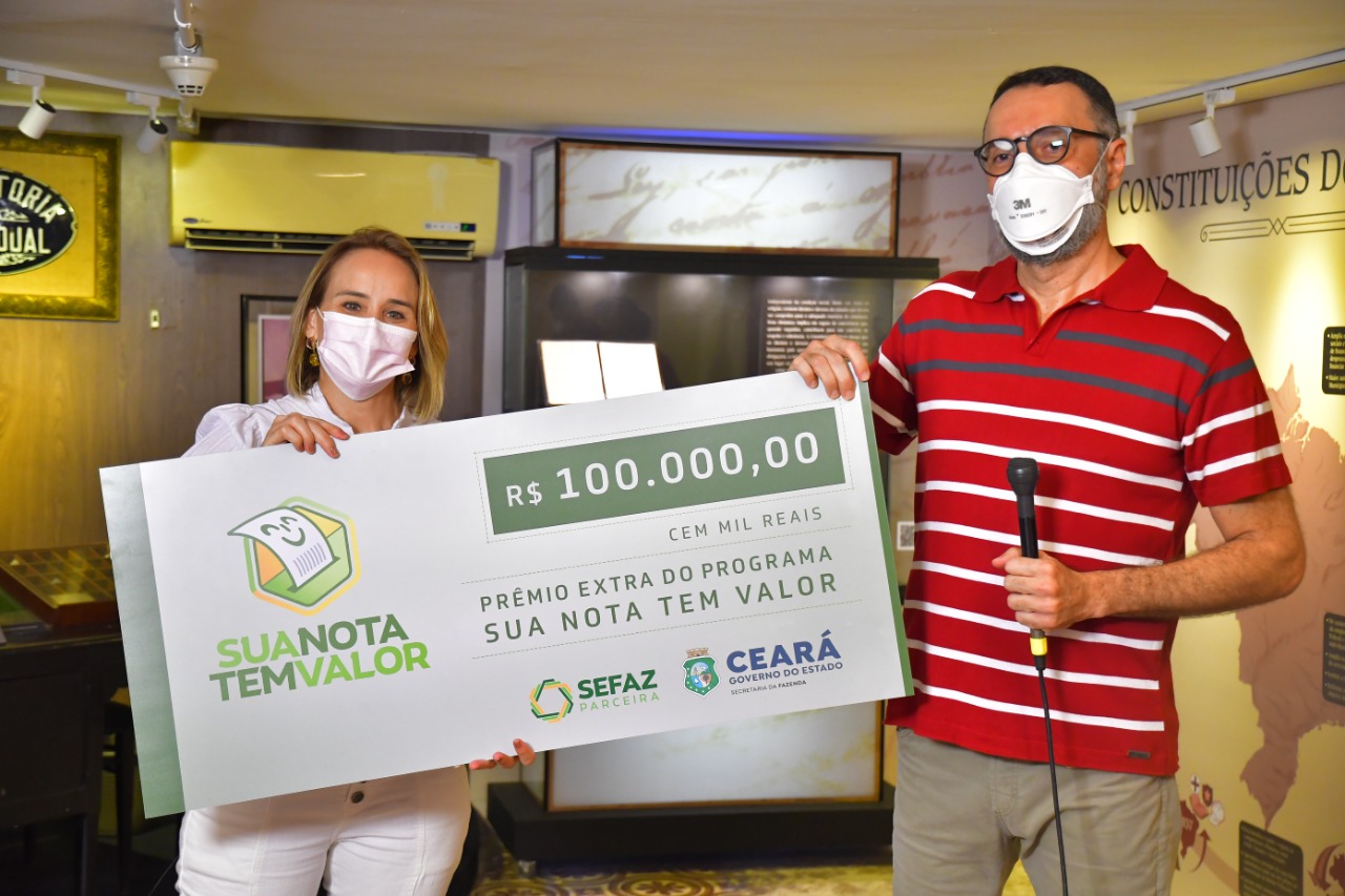 Sua Nota Tem Valor entrega prêmio do primeiro sorteio de 2022