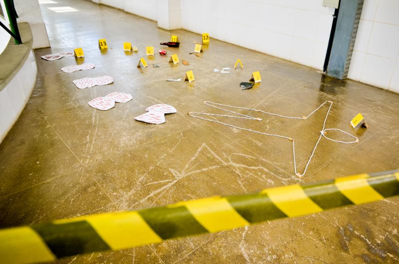 Alunos do Curso de Formação da Pefoce participam de aulas práticas de papiloscopia