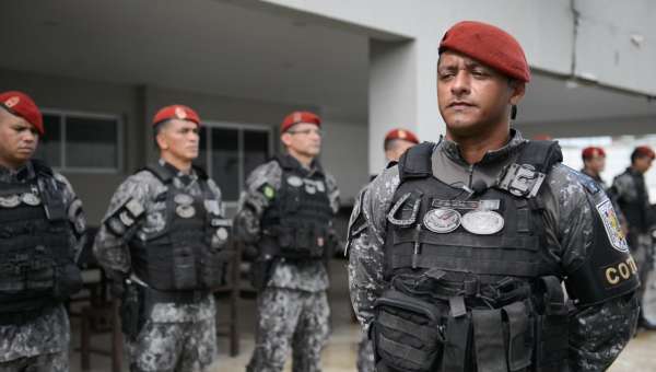 Instruções de Táticas Individuais são incorporadas na rotina diária dos policiais militares do Ceará