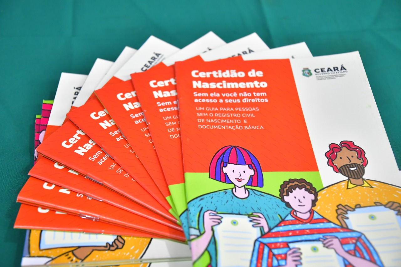 SPS lança cartilha e força tarefa para registro civil no Ceará