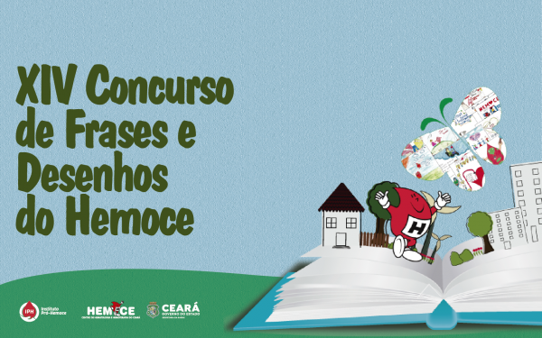 Hemoce divulga lista dos alunos selecionados no 14º Concurso de Frases e Desenhos