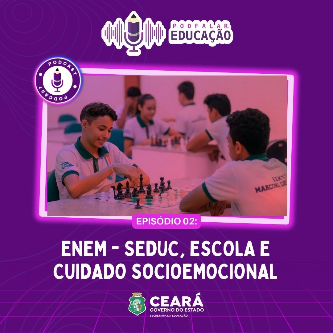PodFalar, Educação #02: Enem, Seduc, escola e cuidado socioemocional