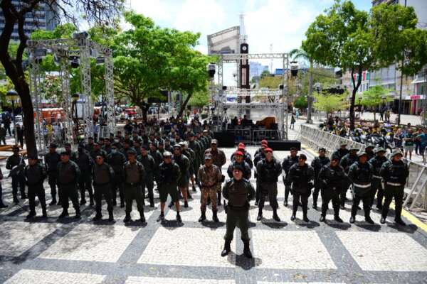 SSPDS e vinculadas iniciam reforço policial com Operação Centro Seguro durante festas de fim de ano