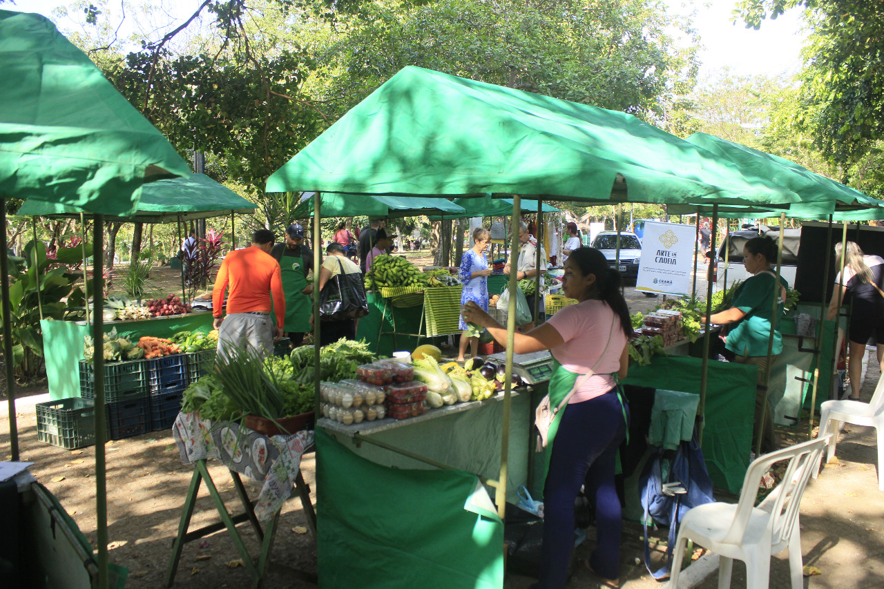 Sábado (19) acontece a 36ª edição da Feira Agroecológica na área Adahil Barreto do Cocó