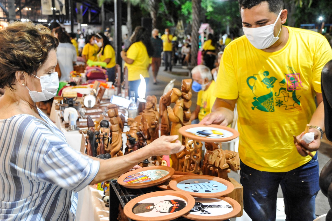 Praça Luiza Távora recebe 62ª FeirArt neste fim de semana