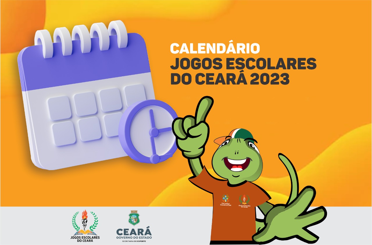 Governo do Ceará divulga calendário dos Jogos Escolares do Ceará 2023