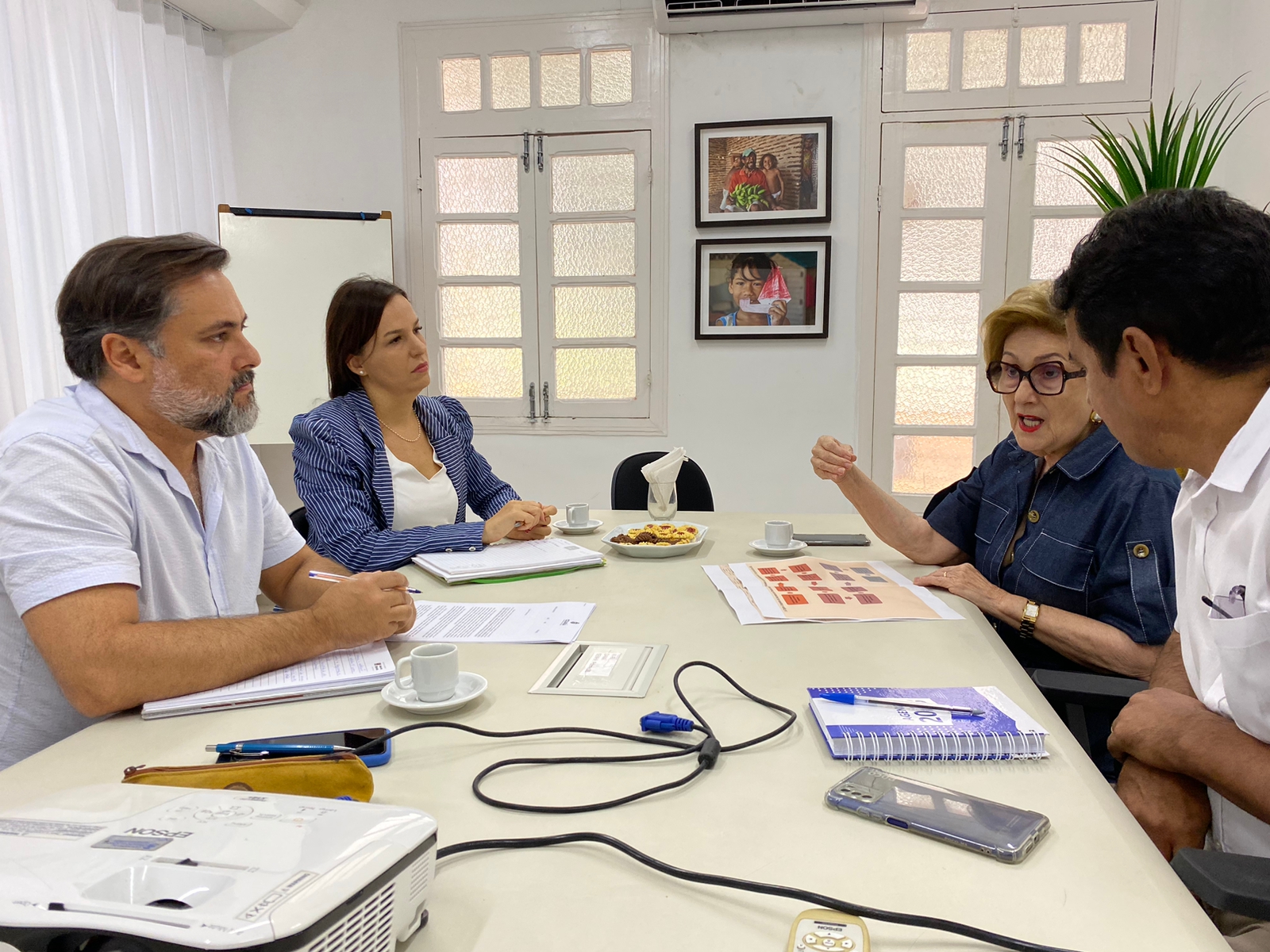 Com segurança alimentar em pauta, primeira-dama e futura secretária dos Direitos Humanos dialogam para troca de experiências